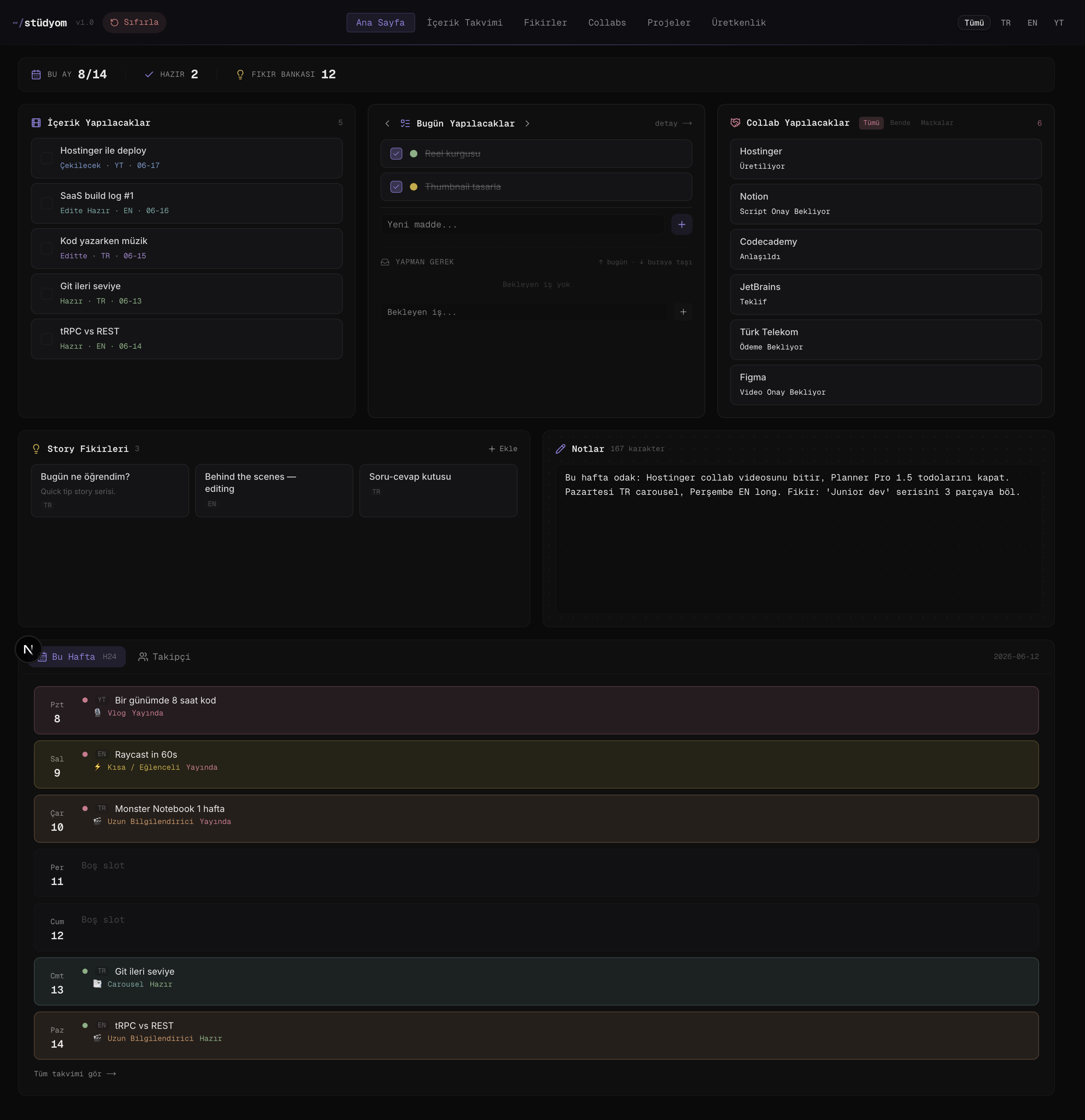 Content Planner Pro